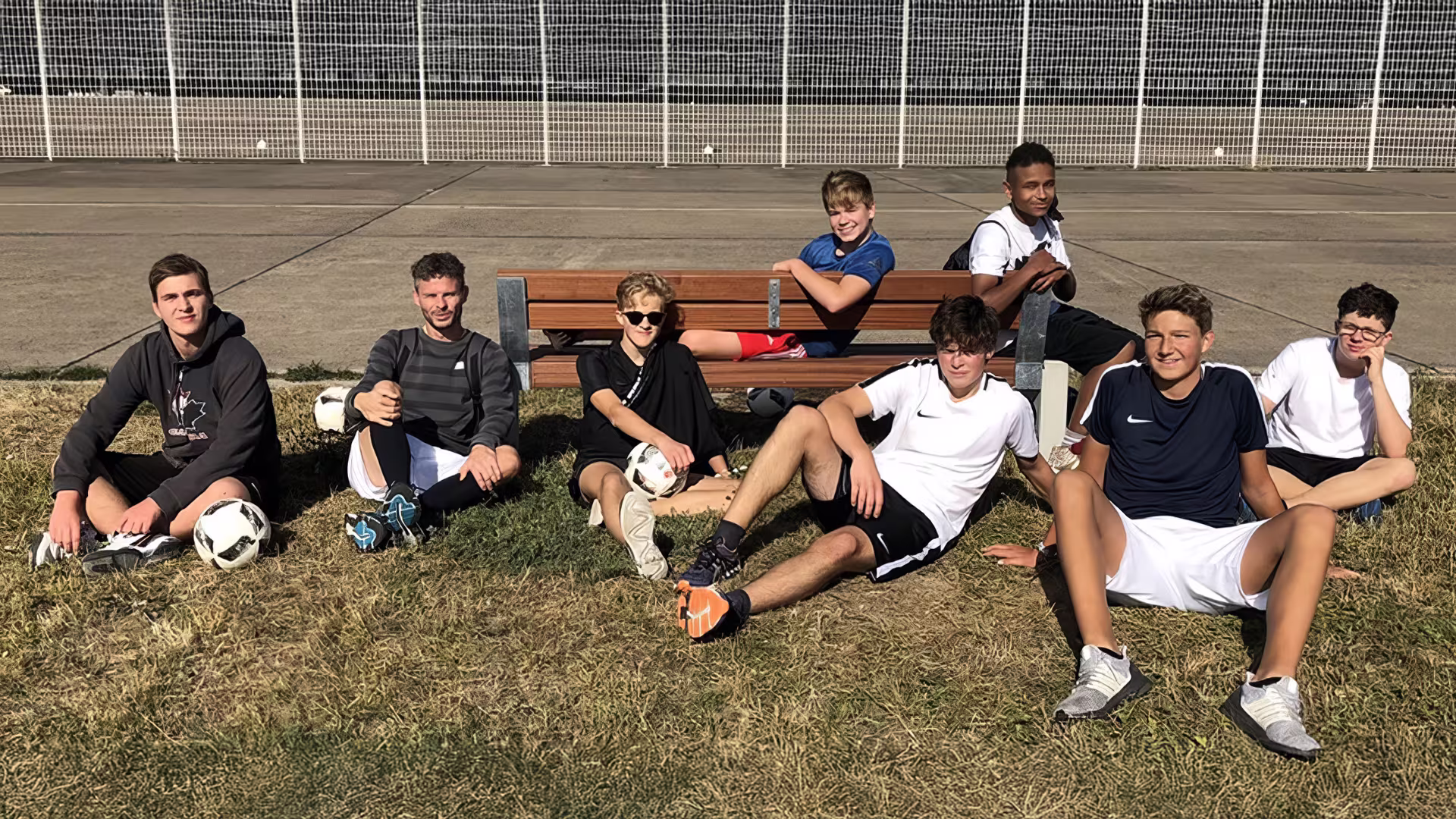 Teamprojekt Fußball zu Besuch bei RB Leipzig