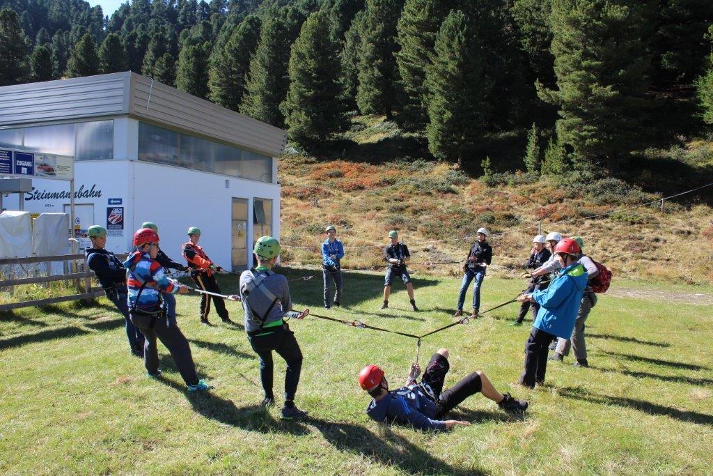Teamprojekt Outdoor Adventure in Österreich und Slowenien