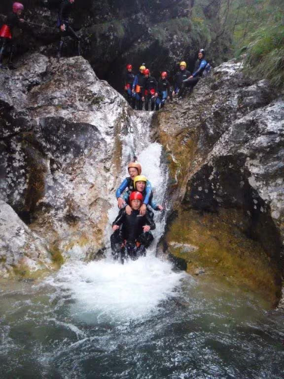 Teamprojekt Outdoor Adventure in Österreich und Slowenien