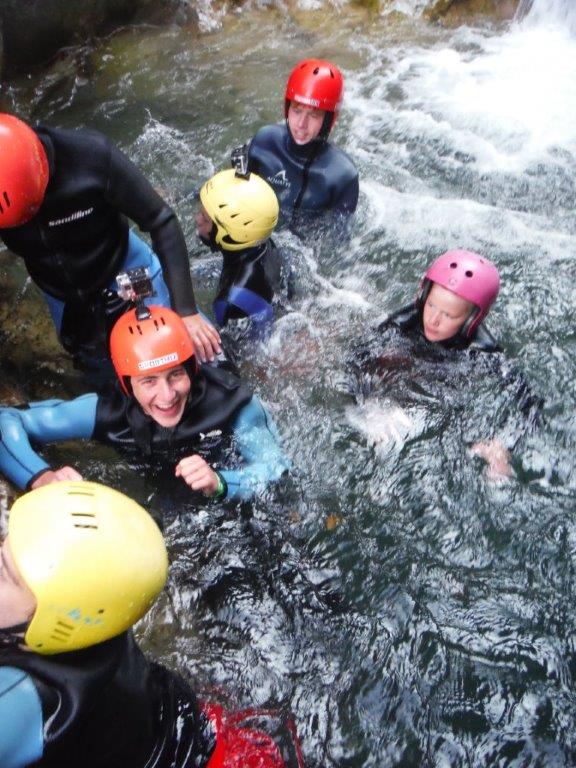 Teamprojekt Outdoor Adventure in Österreich und Slowenien