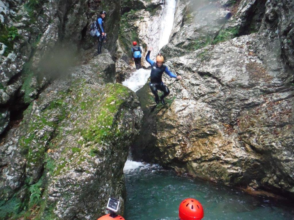 Teamprojekt Outdoor Adventure in Österreich und Slowenien