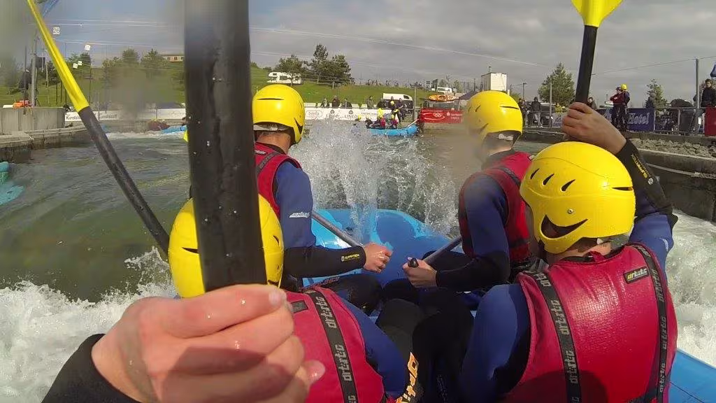 Raftingerfahrungen im Wildwasserkanal 2014