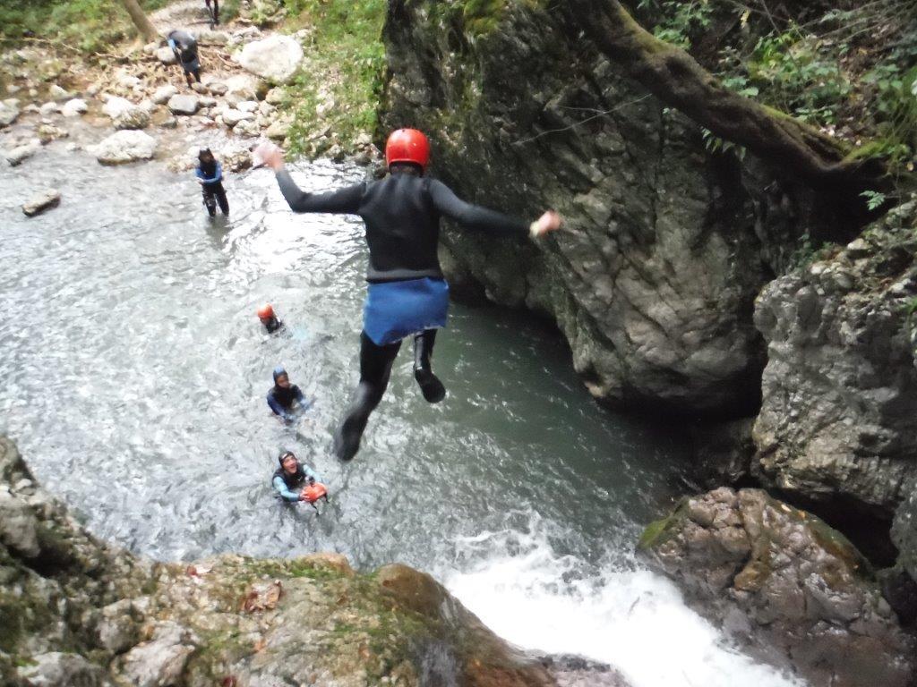 Teamprojekt Outdoor Adventure in Österreich und Slowenien