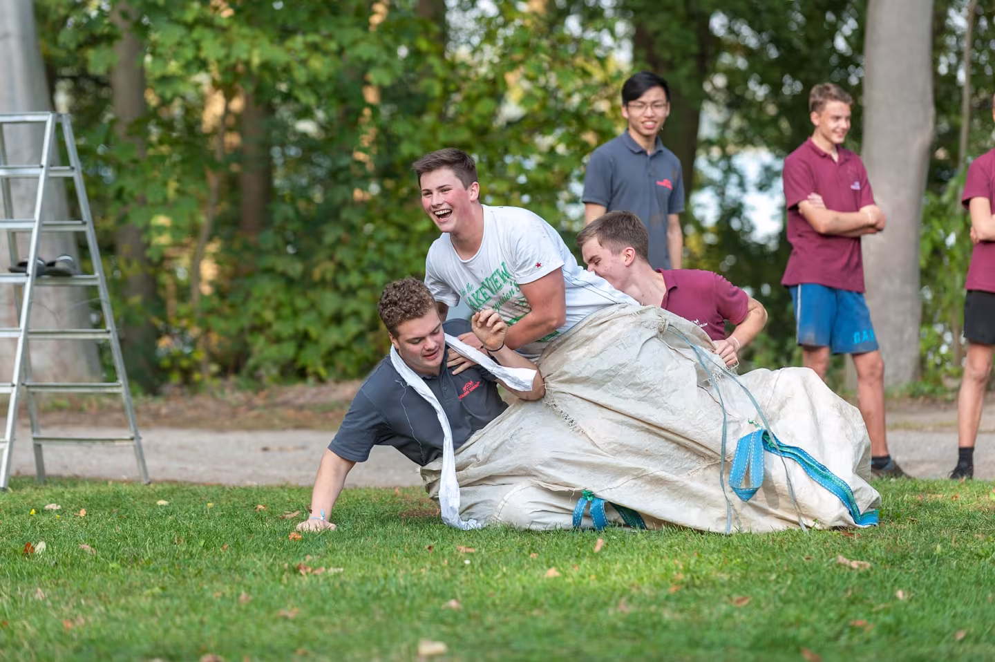 Boot-Camp-Zeit für die Schlossjungs