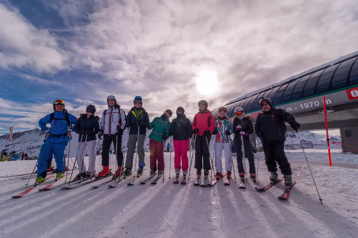 Internat Schloss Torgelow im Schnee: 20 Jahre Skifreizeit in Obertauern
