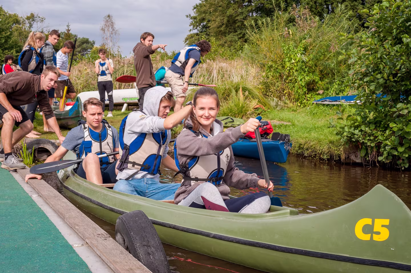 Paddeltour am 1. IWO