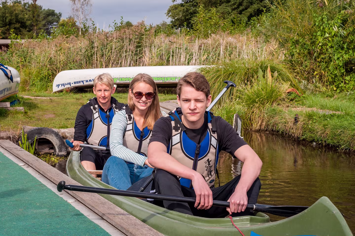 Paddeltour am 1. IWO