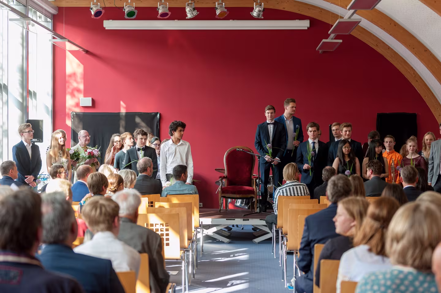 Die Preisverleihung des Torgelower Schreibwettbewerbs