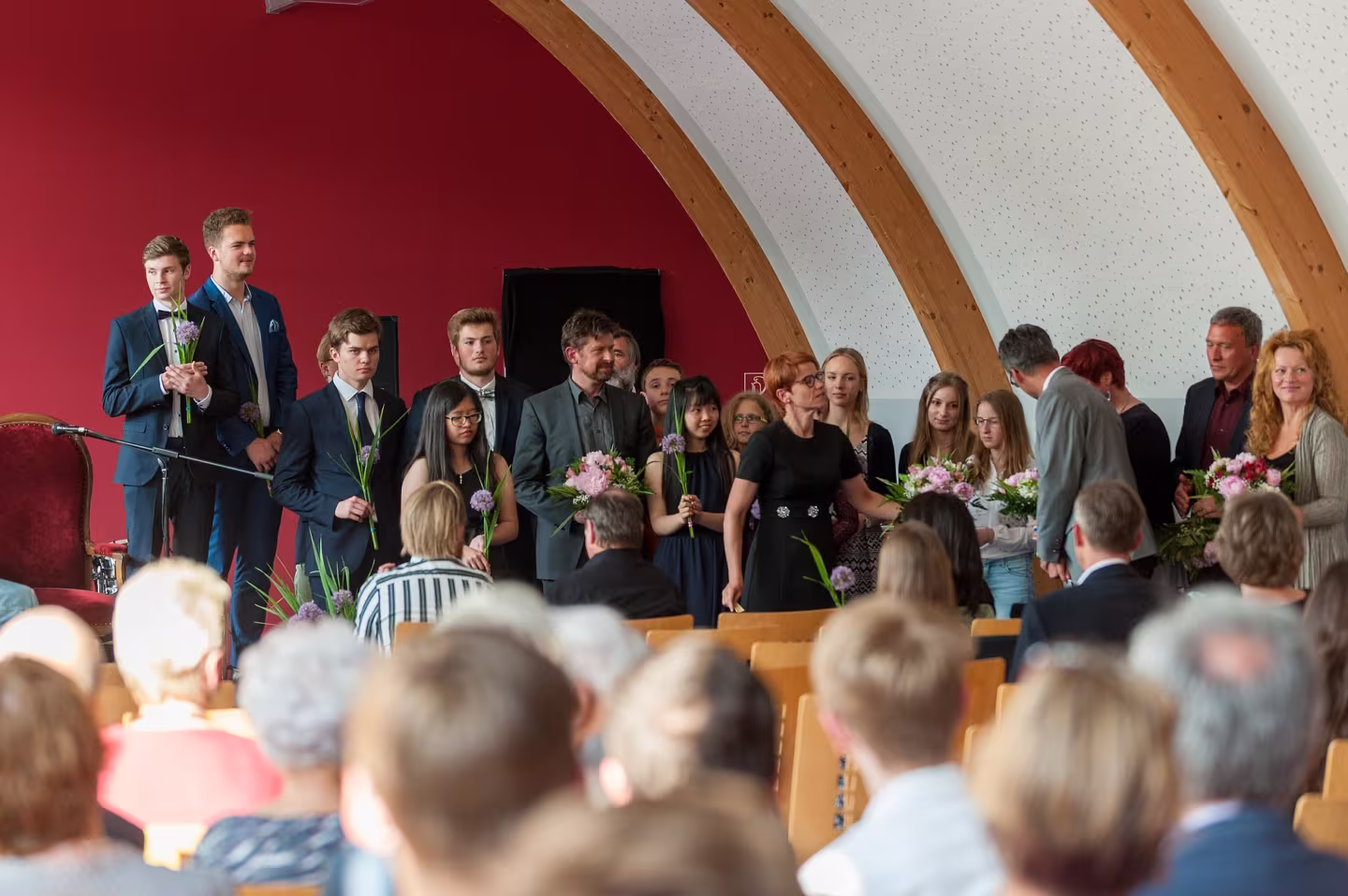 Die Preisverleihung des Torgelower Schreibwettbewerbs