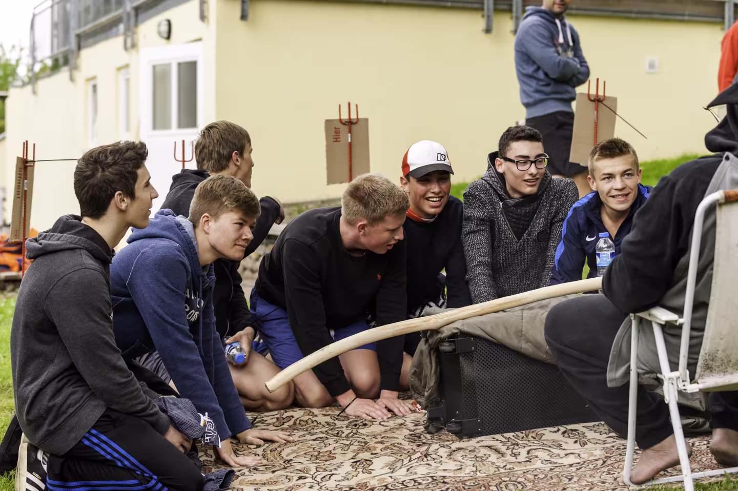 Teambuilding im Schloss: Schnitzeljagd am Mentoratstag
