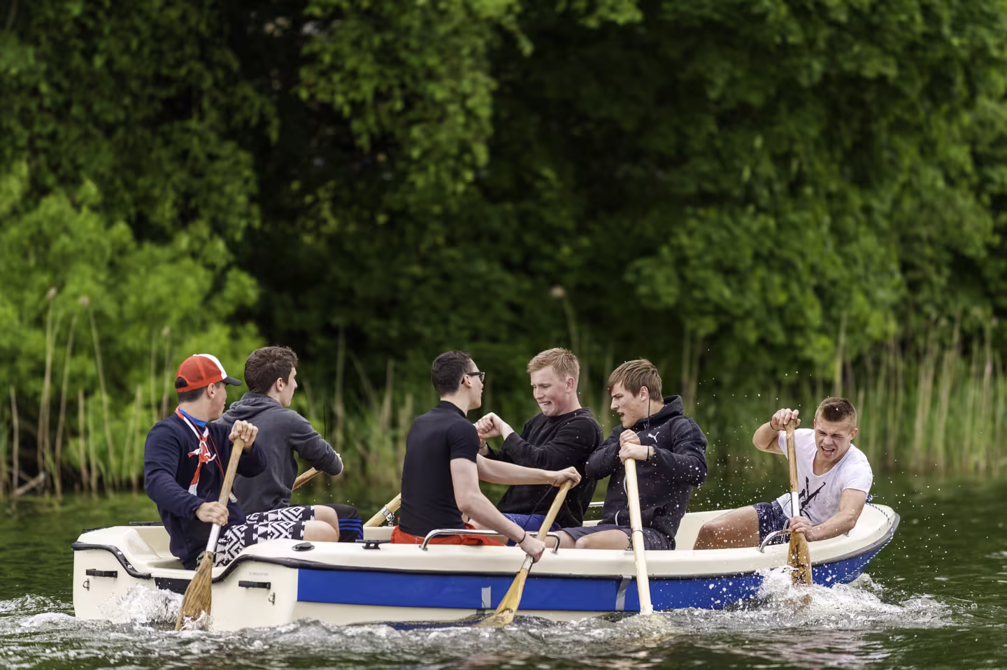 Teambuilding im Schloss: Schnitzeljagd am Mentoratstag