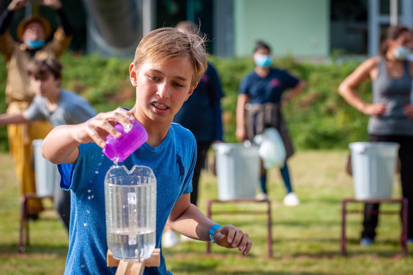 Marie aus der 8. Klasse besiegt den großen Takeshi!