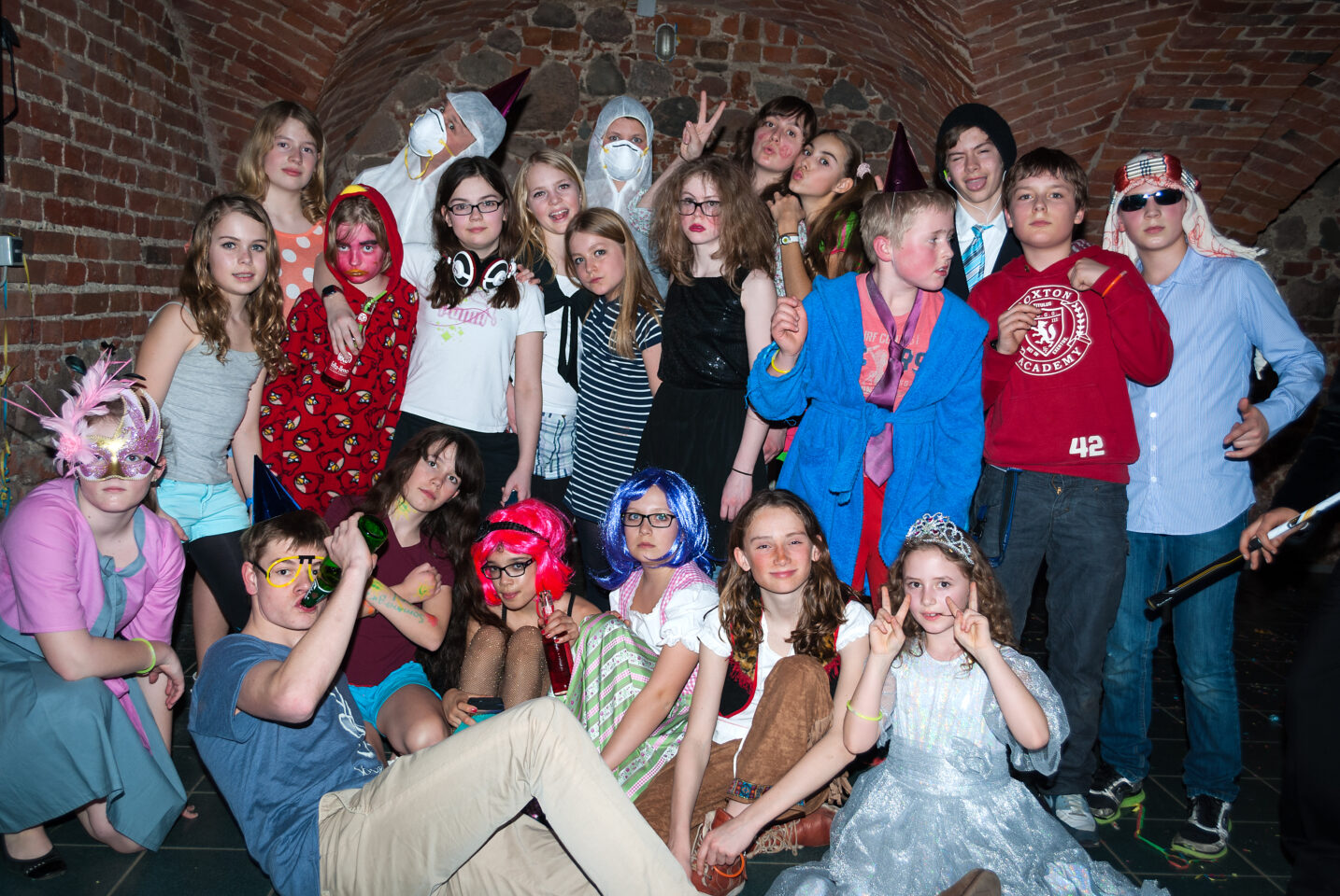 Fasching 2014 im Internat Schloss Torgelow