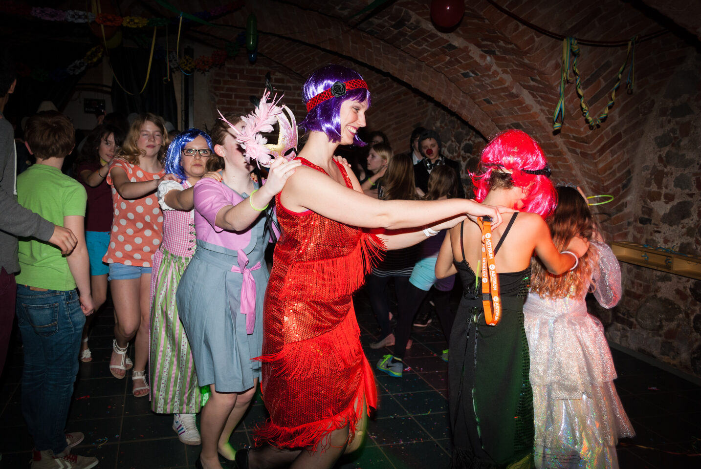 Fasching 2014 im Internat Schloss Torgelow