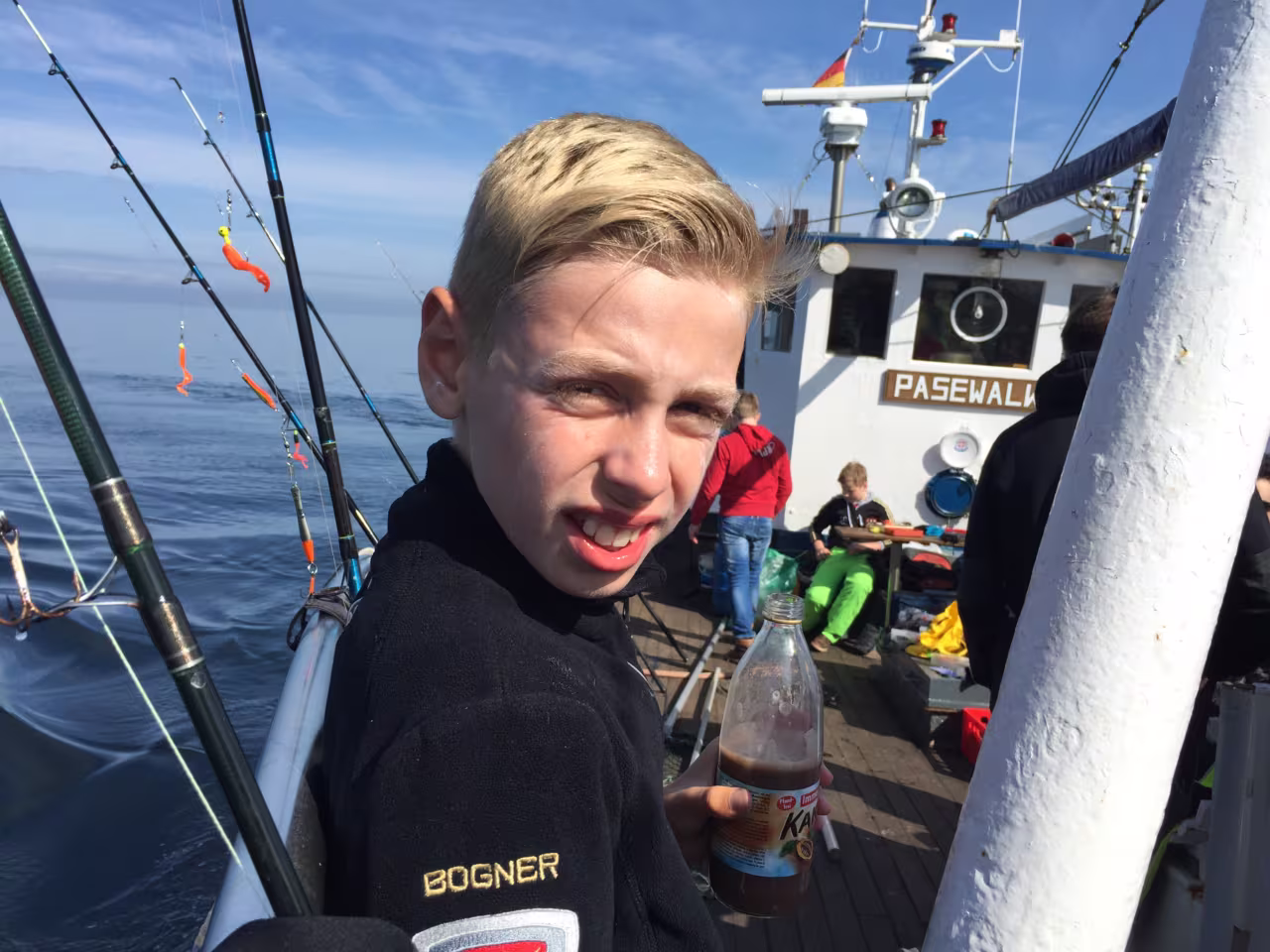 Torgelower Angelfreunde in Warnemünde