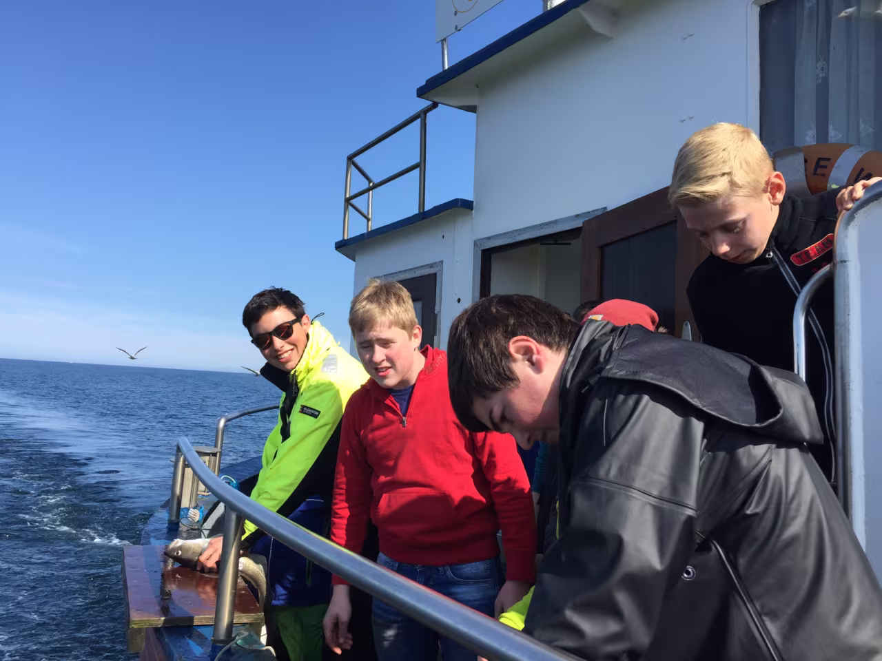 Torgelower Angelfreunde in Warnemünde