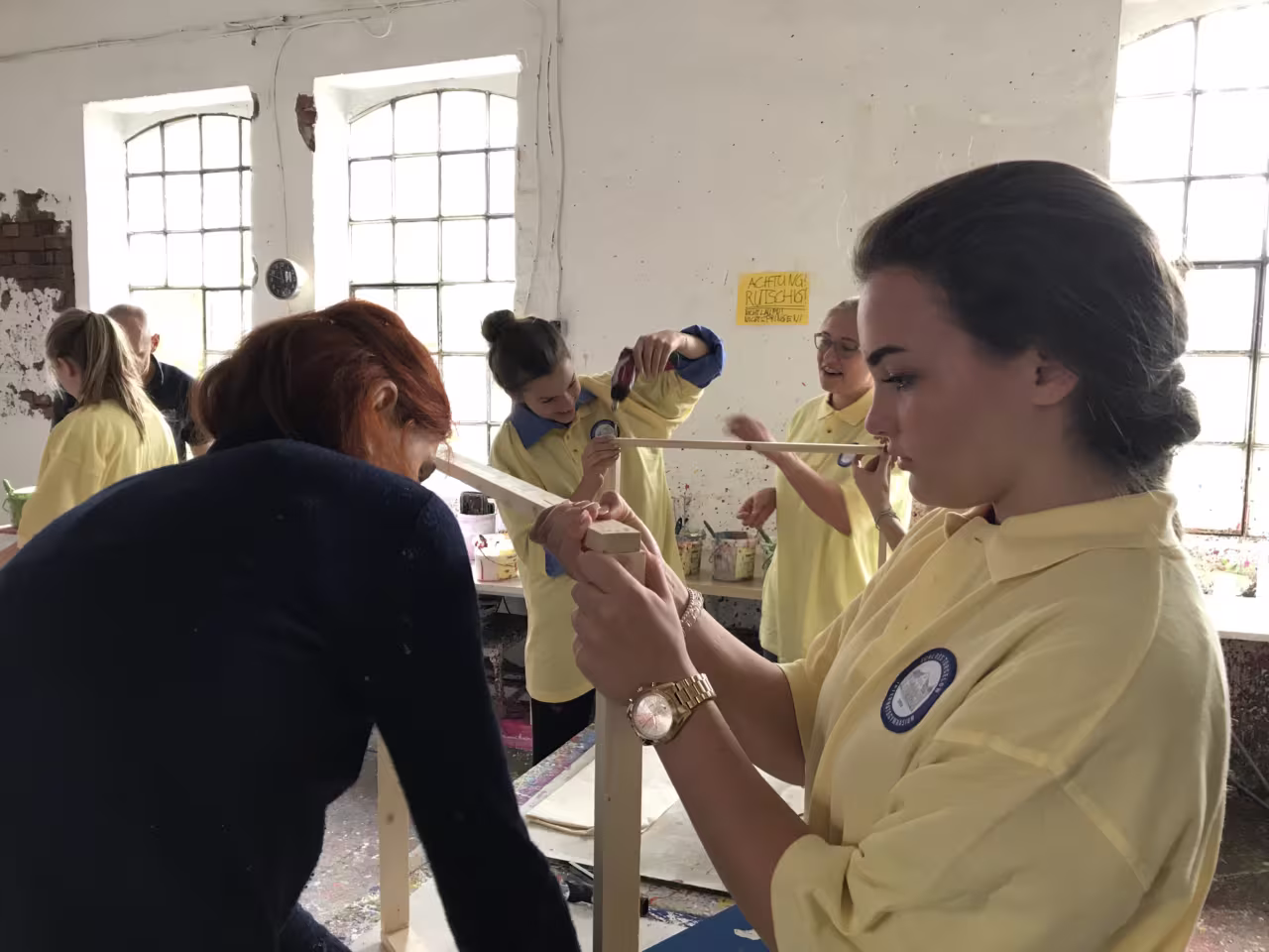 Action Painting am 2. IWO