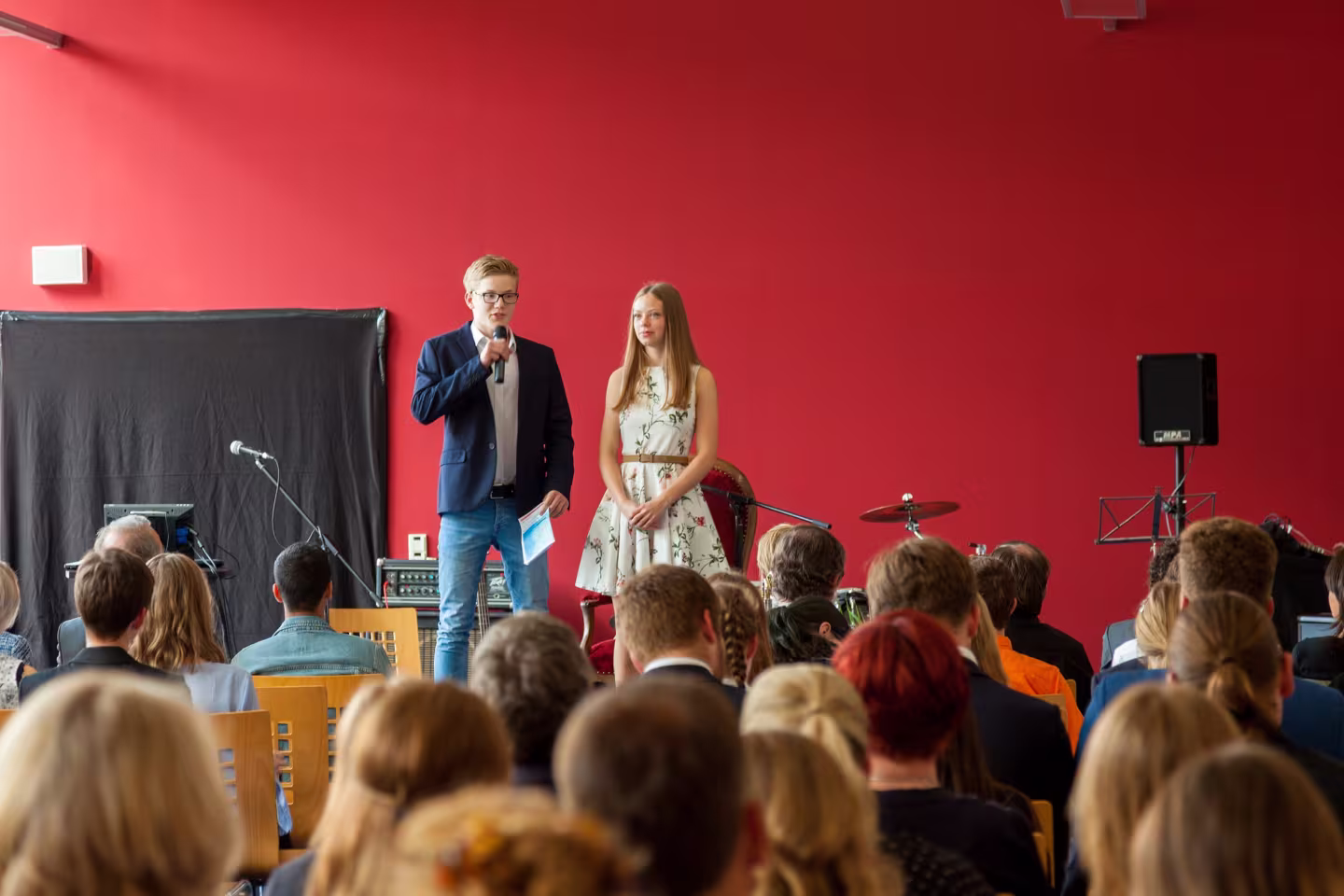 Die Preisverleihung des Torgelower Schreibwettbewerbs