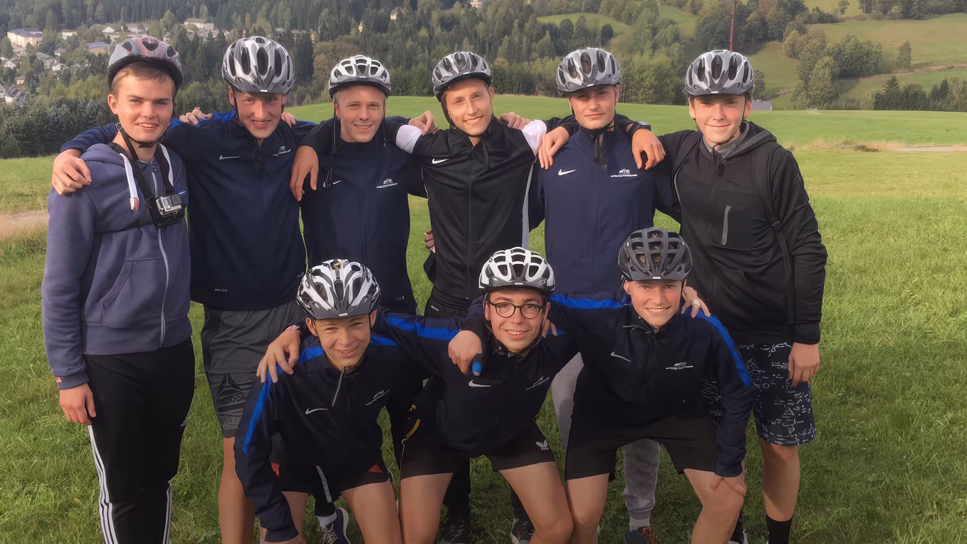 Fußballer im Sportpark Rabenberg