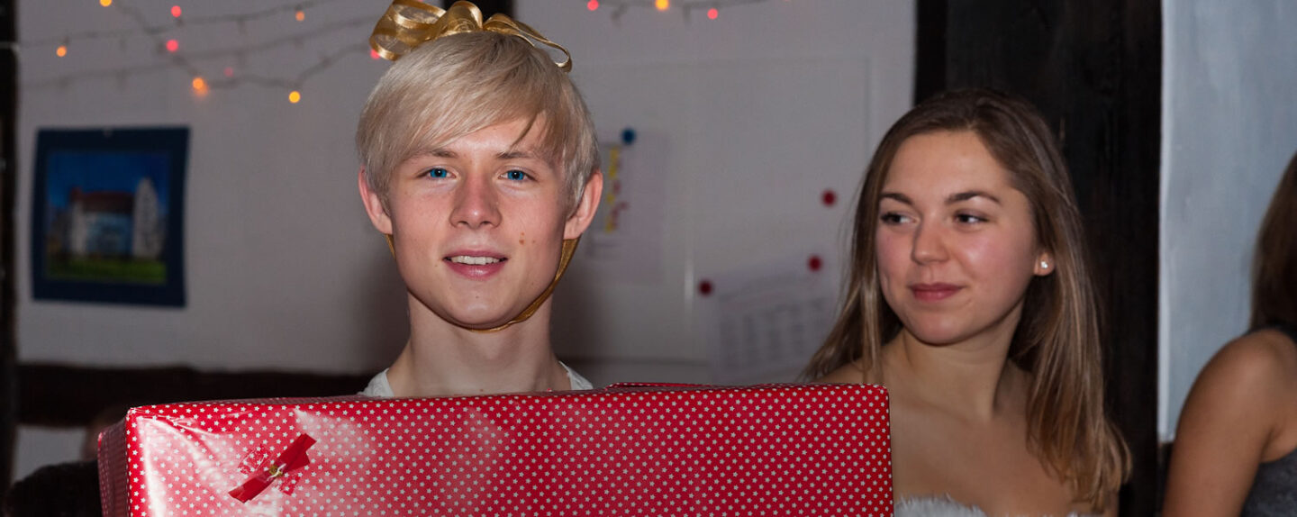 Der Weihnachtsmann auf Schloss Torgelow