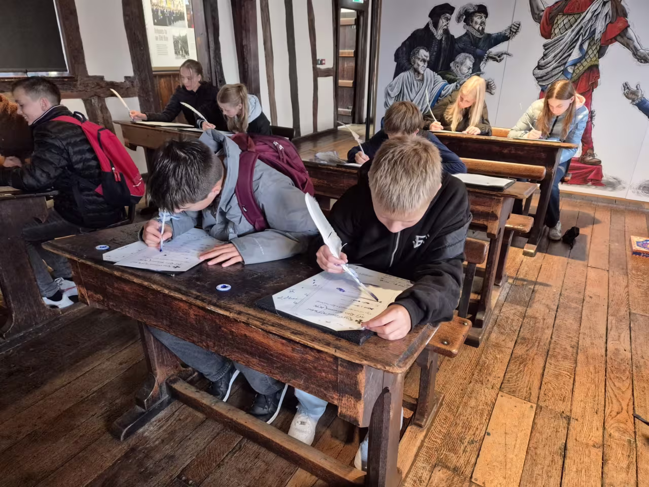 England-Fahrt der 8. Klassen 2024