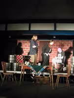 Torgelower Schlosstheatertruppe arbeitet an einem Antikriegsstück Torgelower Schlosstheatertruppe arbeitet an einem Antikriegsstück