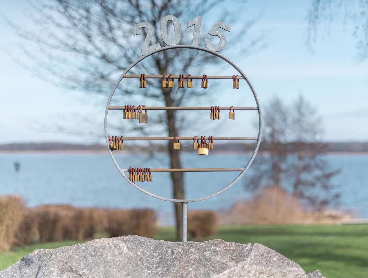 Schlösser-Kreis des Abiturjahrgangs 2015