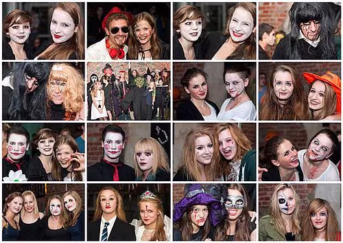 Patentreffen und Halloweendisco am 2. Internatswochenende
