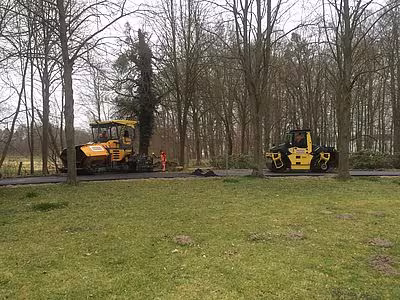 Neue Zufahrtsstraße