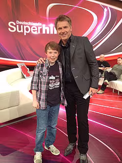 14jähriges Superhirn in Jörg-Pilawa-Show begeistert mit Heinz Erhardt