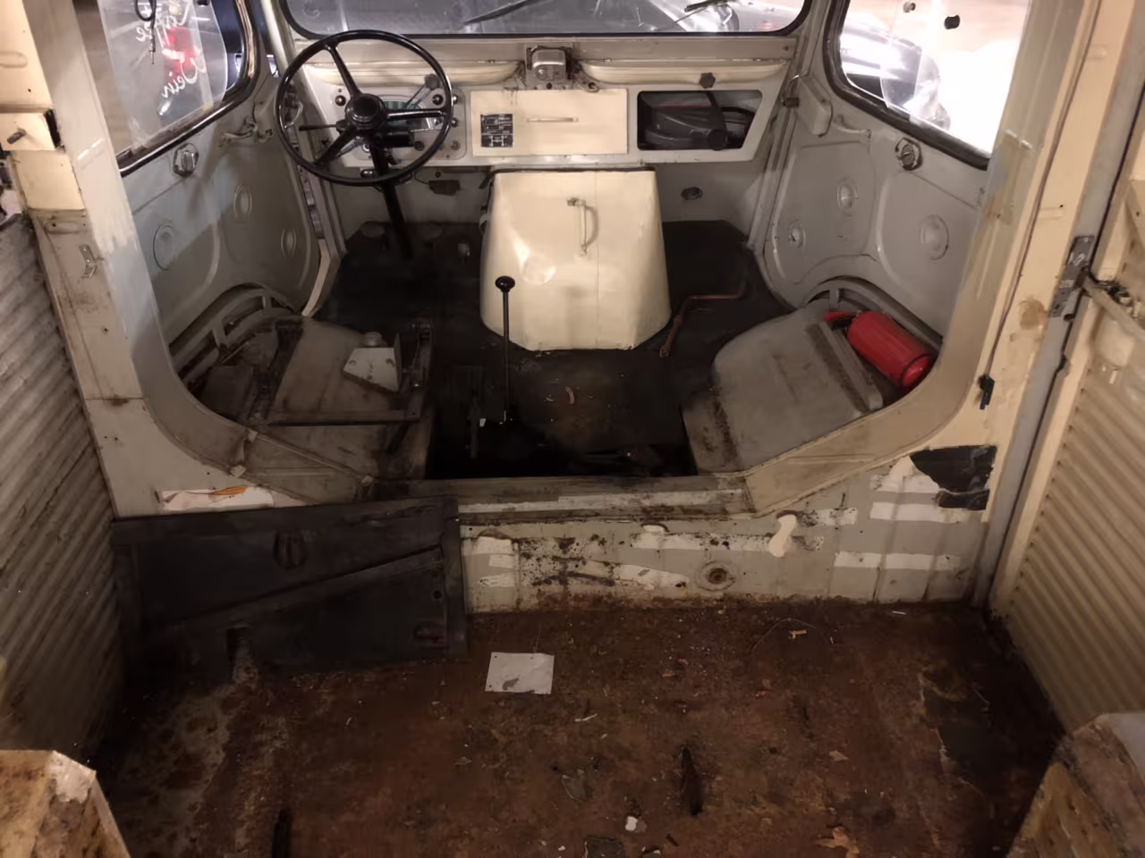 Stand der Foodtruck-Restauration