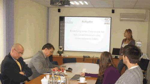 Abiturienten entwickeln Datenbank für MMG Abiturienten entwickeln Datenbank für MMG