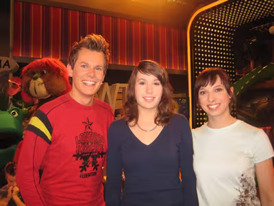 Dorothea Seitz beim Tigerentenclub Dorothea Seitz beim Tigerentenclub