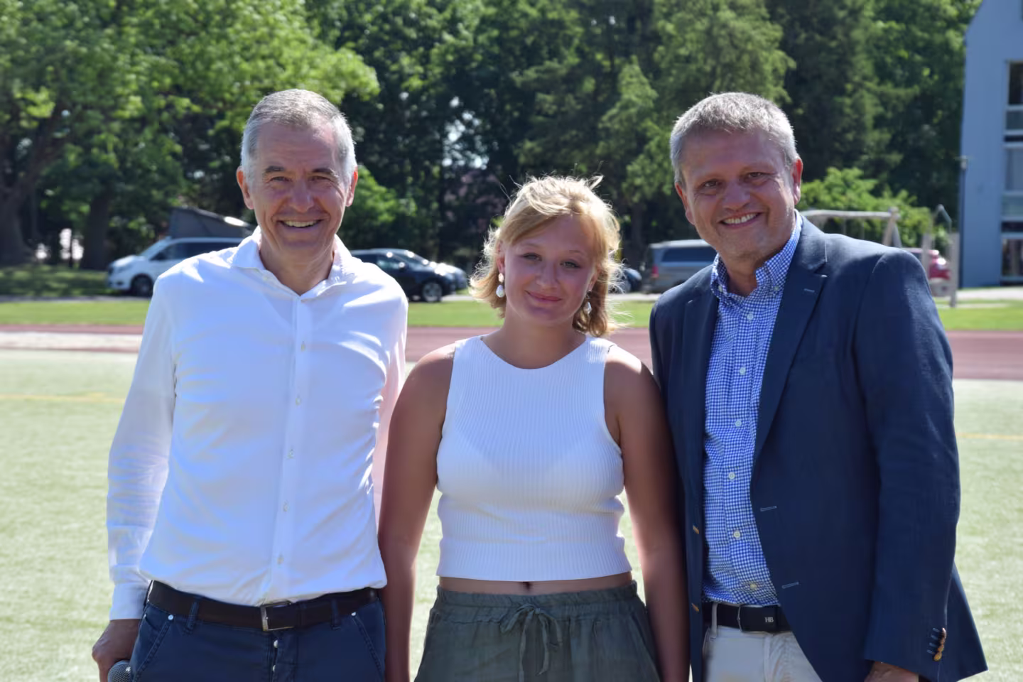 Triathlon und letzte Schulversammlung des Schuljahres