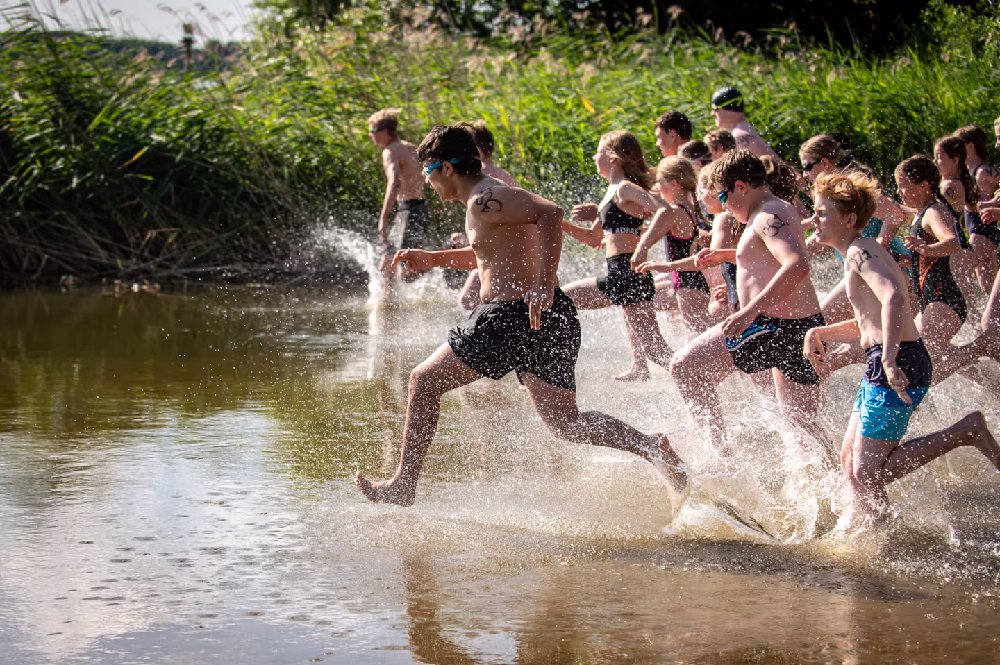 Triathlon und letzte Schulversammlung des Schuljahres
