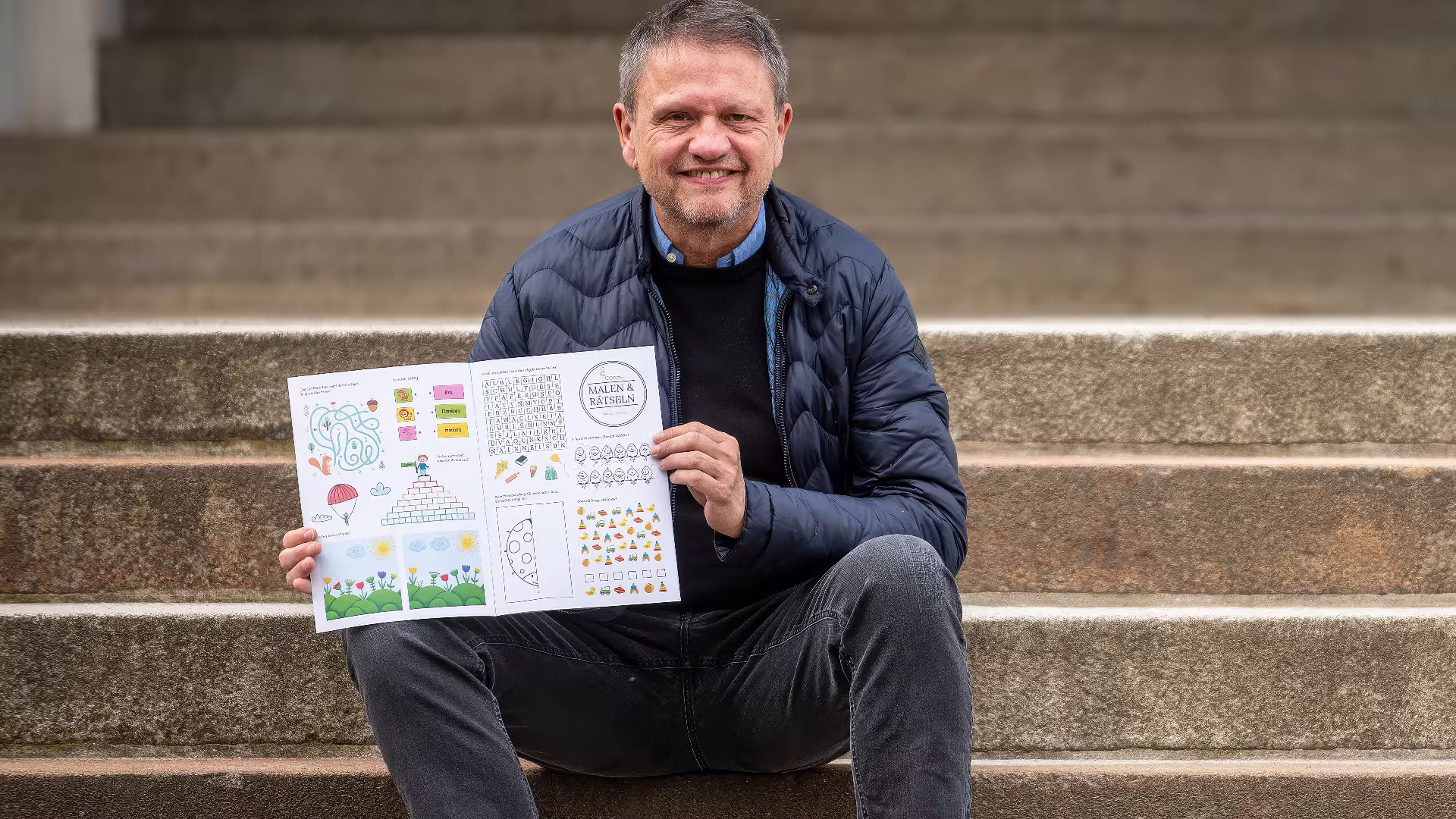 Mal- und Rätselbuch vom Internat Schloss Torgelow in der vierten Auflage