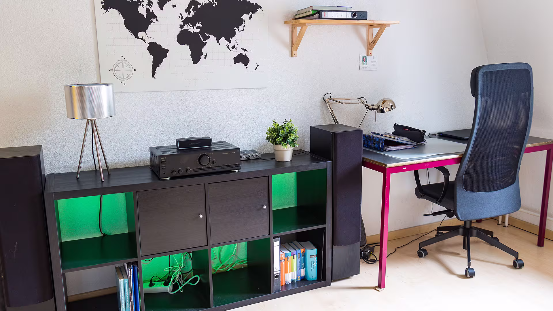 Leben im Internat: Zimmer