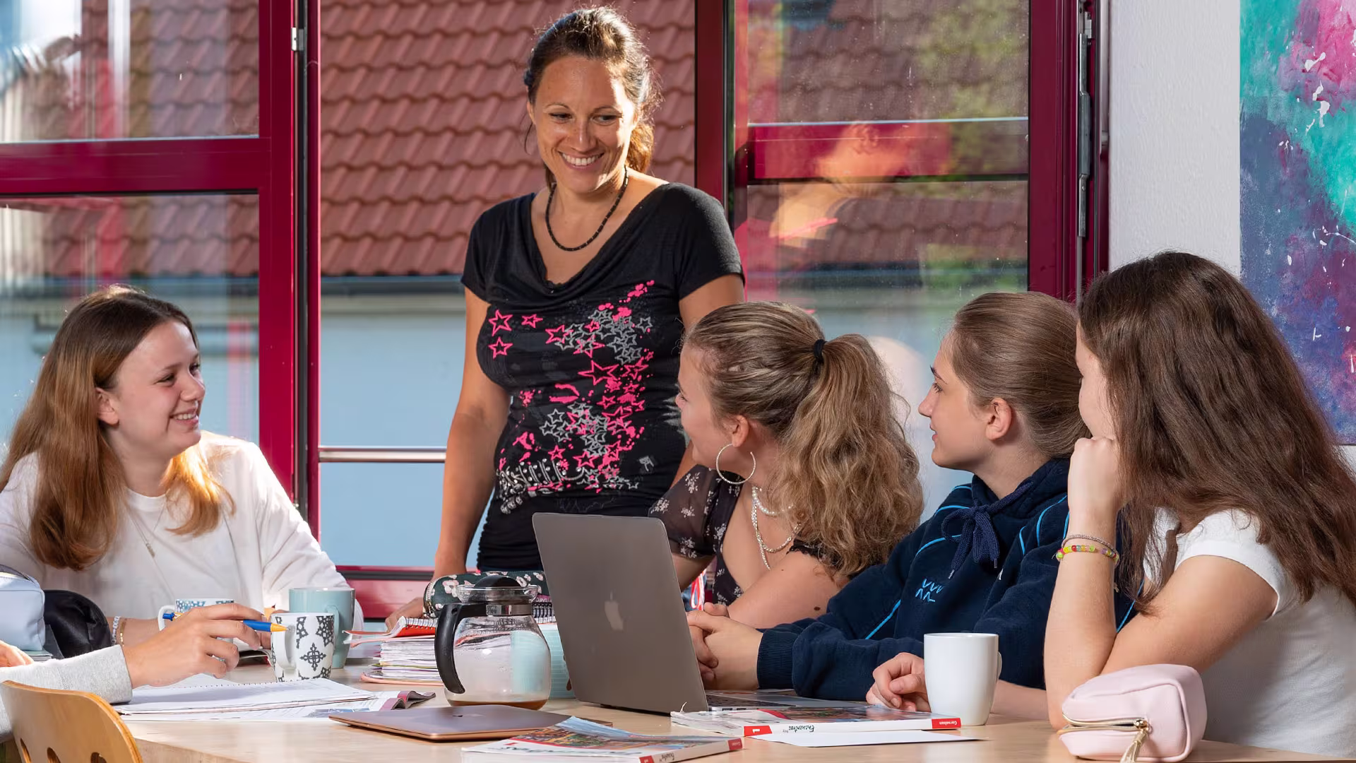 Leben im Internet mit guter Stimmung