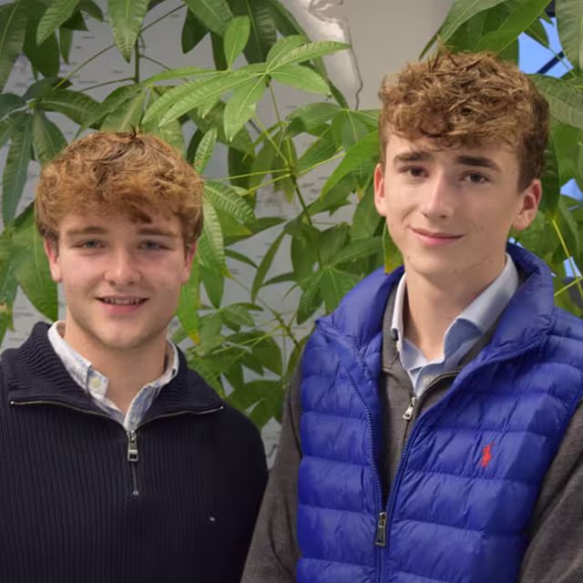 Lucas Juha, Ferdinand Porsch – Schülersprecher Lucas Juha, Ferdinand Porsch – Schülersprecher