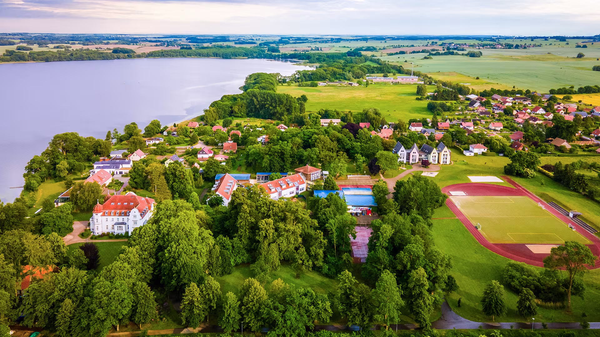 Der Campus von Schloss Torgelow Der Campus von Schloss Torgelow