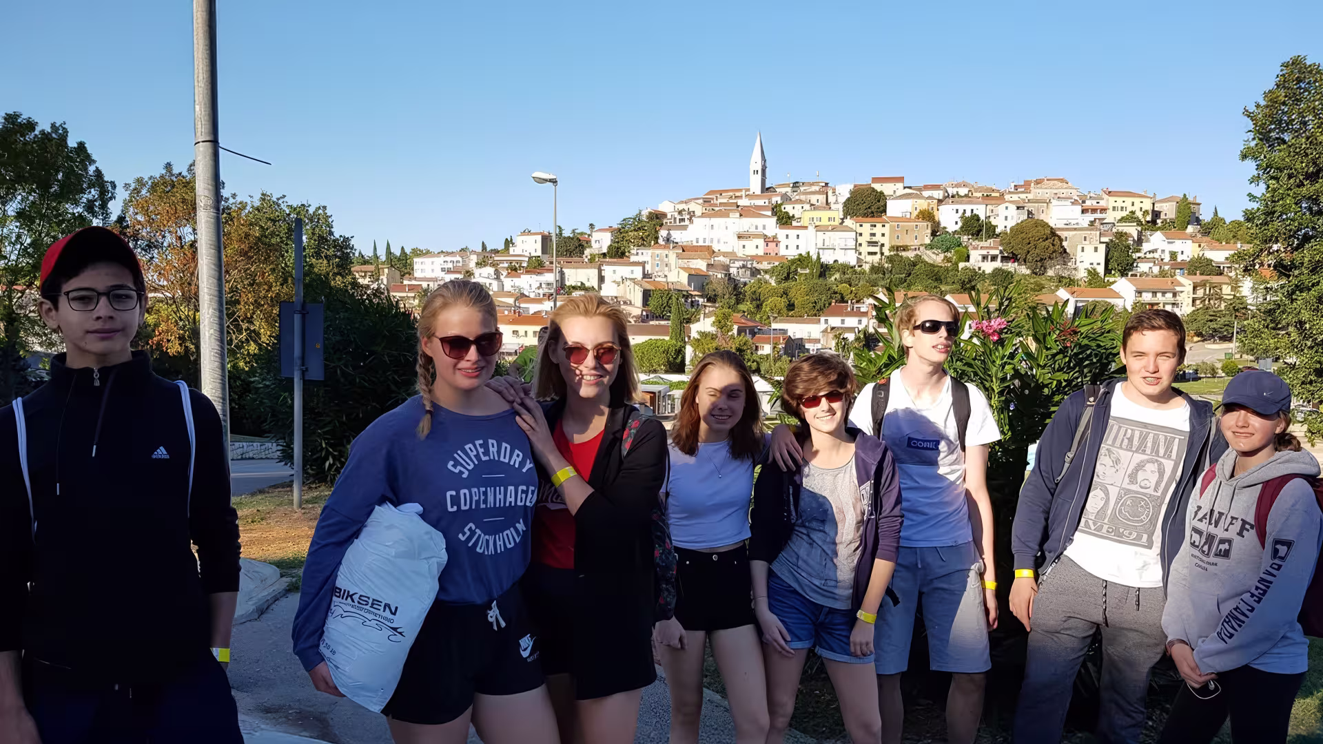 Teamprojekt Schwimmen in Kroatien