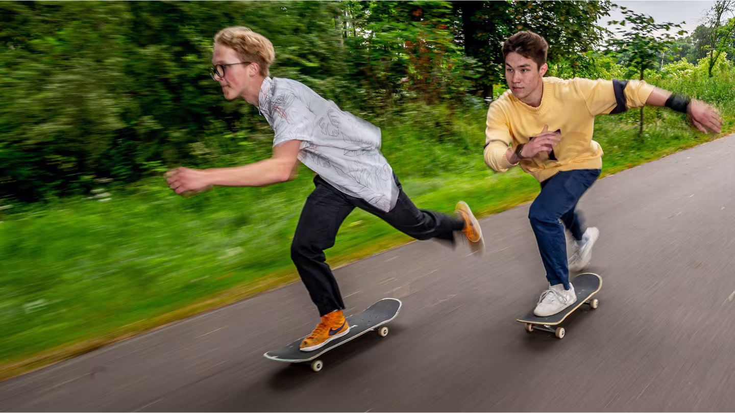 Skateboarding