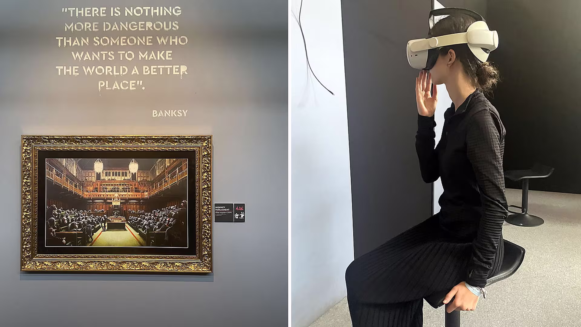 Kunst trifft Neugier: Ausstellung „Banksy – A Vandal Turned Idol“ Kunst trifft Neugier: Ausstellung „Banksy – A Vandal Turned Idol“