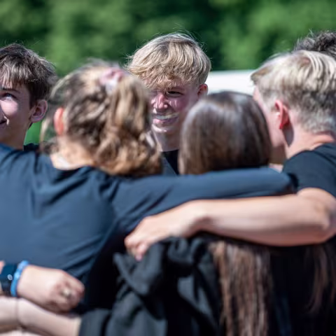 Höhepunkt im Internatsleben: die Teamwettkämpfe Schüler und Schülerinnen beim Teamwettkampf auf Schloss Torgelow