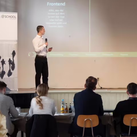 Höhepunkt im Internatsleben: Präsentation von Geschäftsideen beim Wettbewerb business@school Präsentation von Geschäftsideen beim Wettbewerb business@school