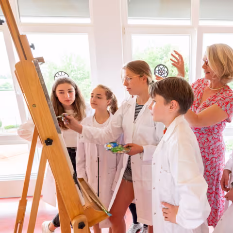 Kultur im Schloss Torgelow: Kunstunterricht Kultur im Schloss Torgelow: Kunstunterricht